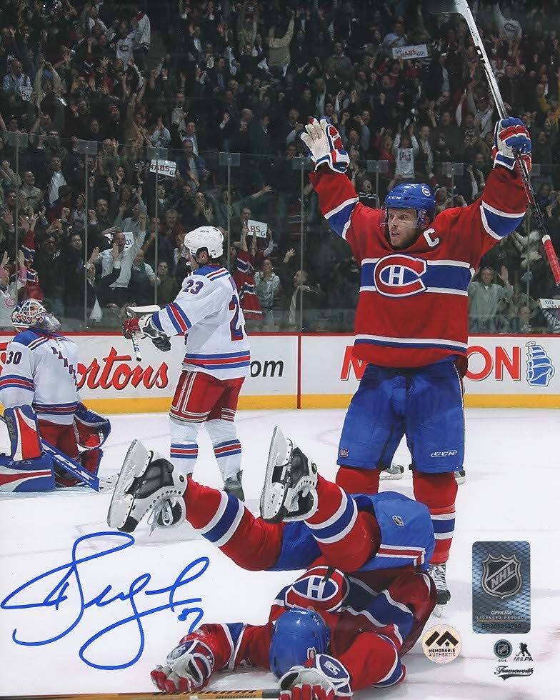 Alexei Kovalev Autographed 8x10 Photo - Celebration
