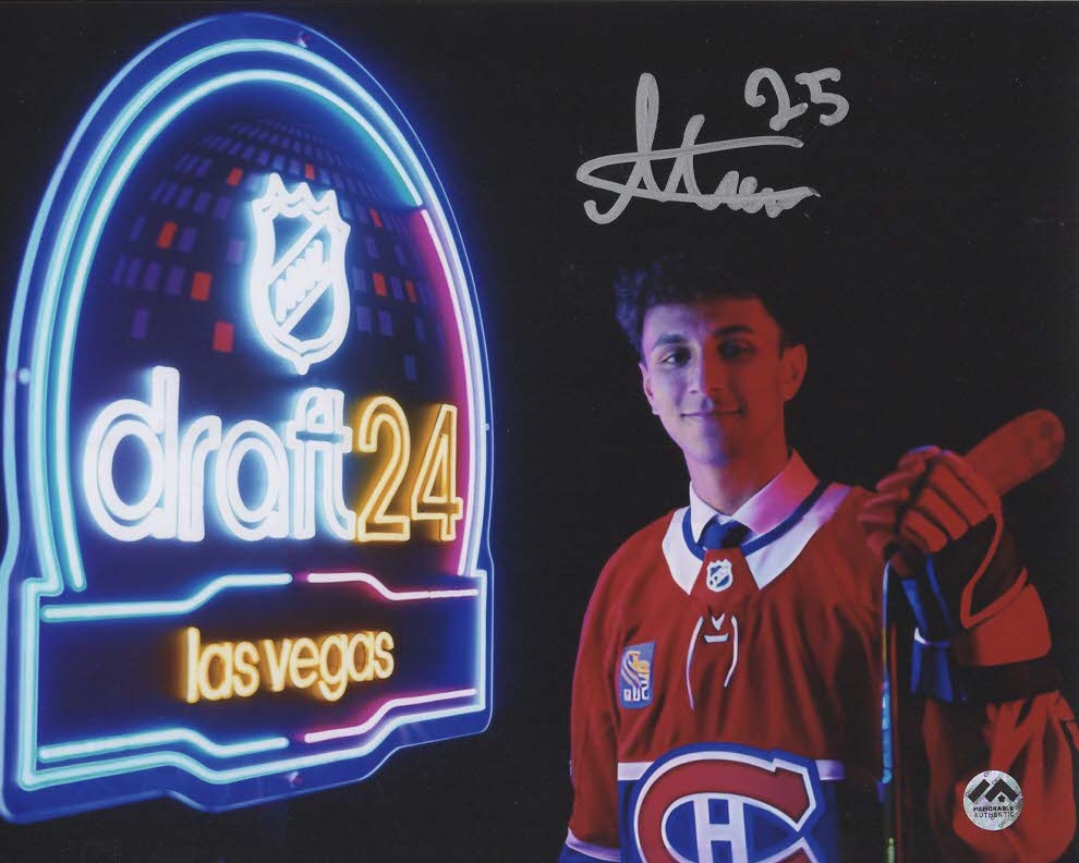 Michael Hage Autographed 8x10 Photo - Draft