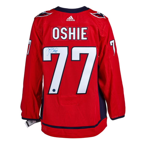 TJ Oshie Autographed Washington Capitals Adidas Authentic Jersey