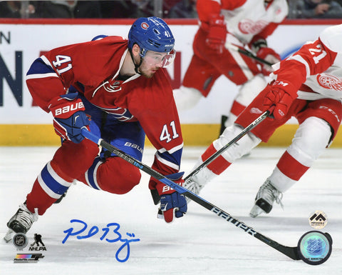 Paul Byron Autographed 8x10 Photo - Action (2)