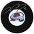 Peter Forsberg Colorado Avalanche Autographed Puck - Logo