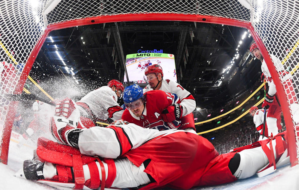 PRE-ORDER - Brendan Gallagher Autographed Photo - Net View