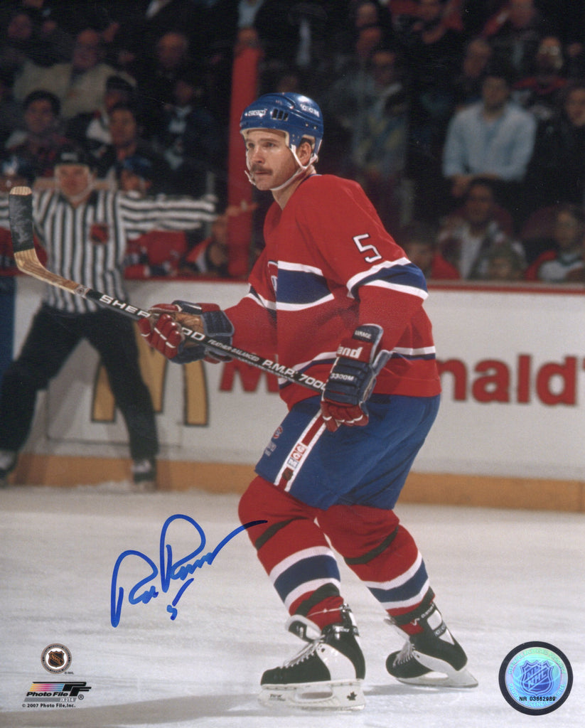 Rob Ramage Autographed 8x10 Photo - Action