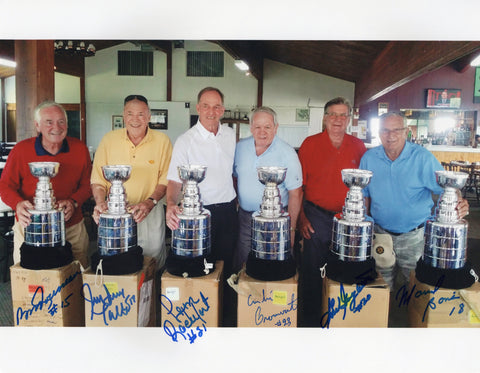 Rousseau /Talbot /Rochefort /Pronovost /Goyette /Bonin 11x14 Photo - Coupe