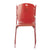 (PAST AUCTION) <br> Lot 11: Guy Lafleur Quebec Colisée Autographed and Inscribed Red Chair