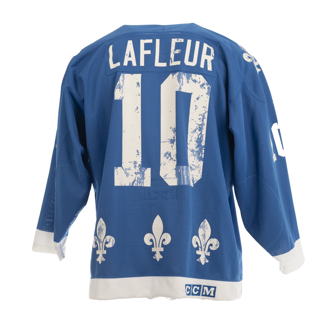 (PAST AUCTION) <br> Lot 1: Guy Lafleur 1989-90 Quebec Nordiques Game Worn Jersey