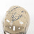 (PAST AUCTION) <br> Lot 92: Warren Skorodenski Autographed and Inscribed Goalie Mask Replica - On a Stand