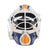 (PAST AUCTION) <br> Lot 88: Grant Fuhr Autographed and Inscribed Goalie Mask Replica - Edmonton Oilers