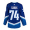 Juuse Saros Autographed 2022 NHL All-Star Game Blue Adidas Authentic Jersey