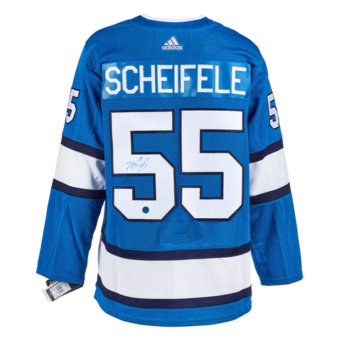 Mark Scheifele Autographed Winnipeg Jets Aviator Alternate Adidas Authentic Jersey