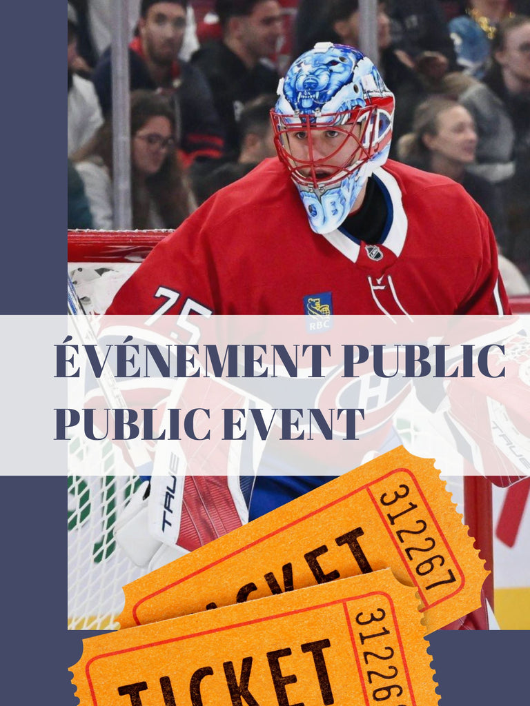 BILLET ÉVÉNEMENT PUBLIC / PUBLIC SIGNING TICKET - JAKUB DOBES