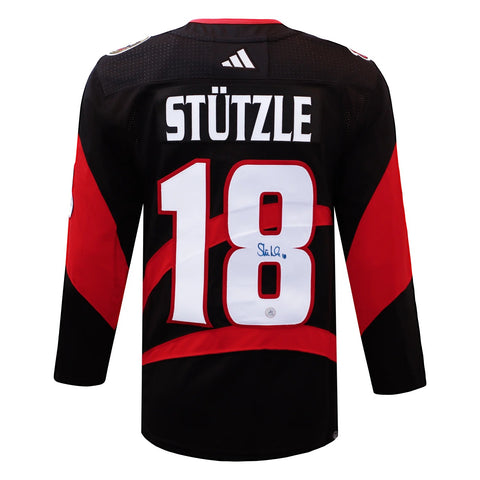 Tim Stutzle Signed Ottawa Senators Reverse Retro 2.0 adidas Jersey