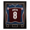 (PAST AUCTION) <br>Lot 14: Cale Makar Autographed and 2x inscribed Adidas Authentic Jersey framed - Limited edition of 50