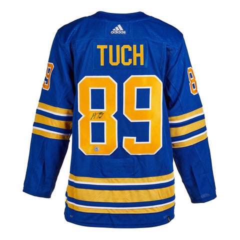 Alex Tuch Autographed Buffalo Sabres Blue Adidas Authentic Jersey