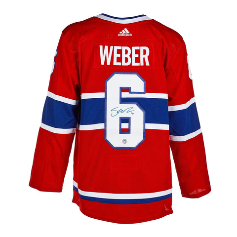 Shea Weber Autographed Montreal Canadiens Adidas Authentic Jersey