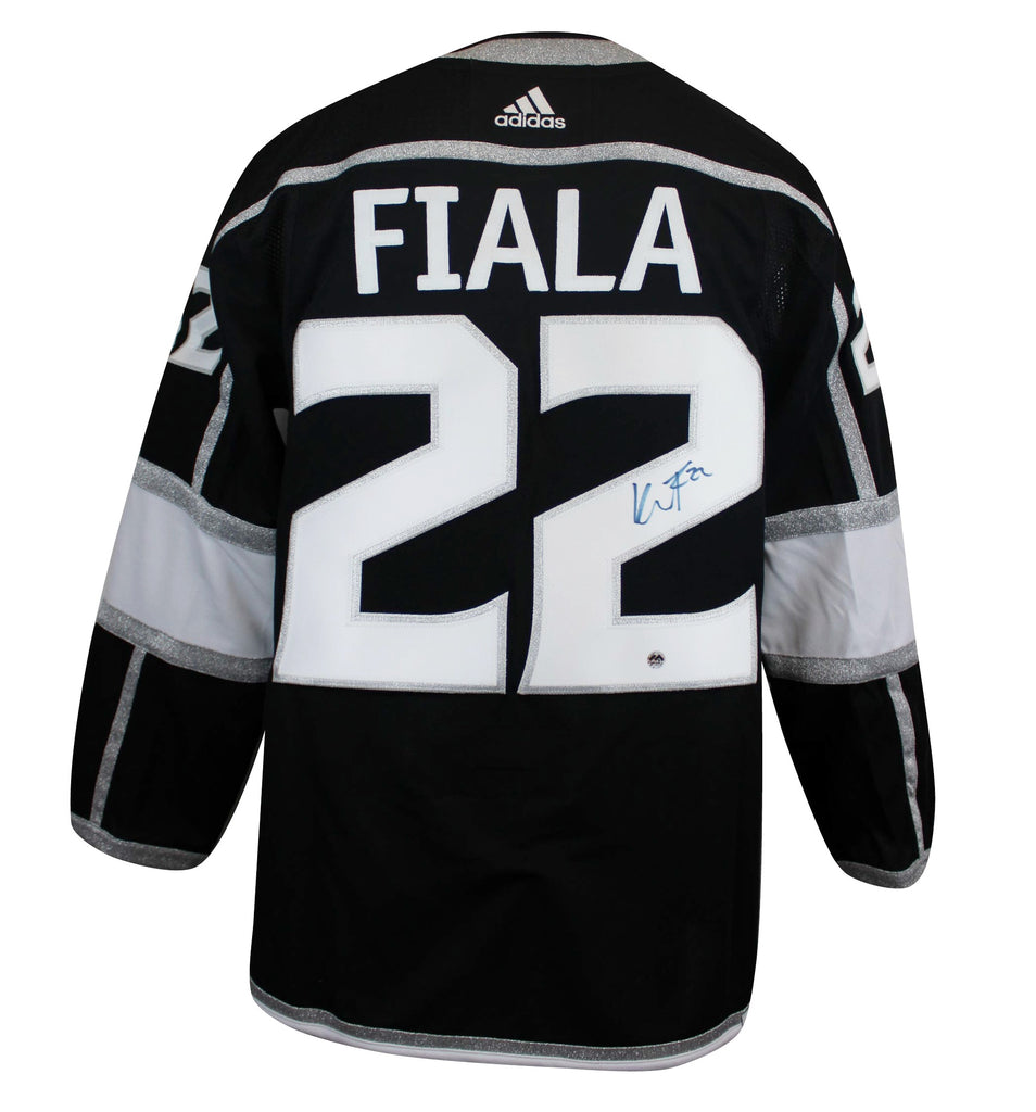 Kevin Fiala Autographed Black Adidas Authentic Jersey