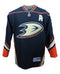 Teemu Selanne Autographed Black Reebok Replica Jersey