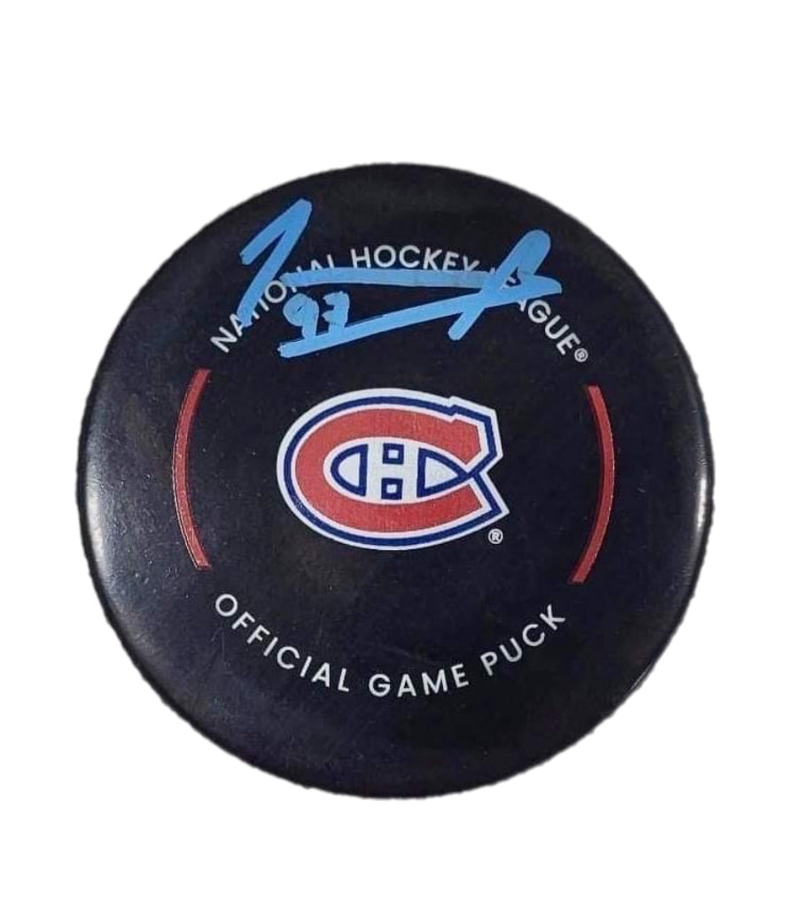 Joshua Roy Autographed Puck - Official