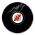 Nico Hischier New Jersey Devils Autographed Puck - Logo