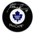 Felix Potvin Toronto Maple Leafs Autographed & Inscribed Puck - Logo