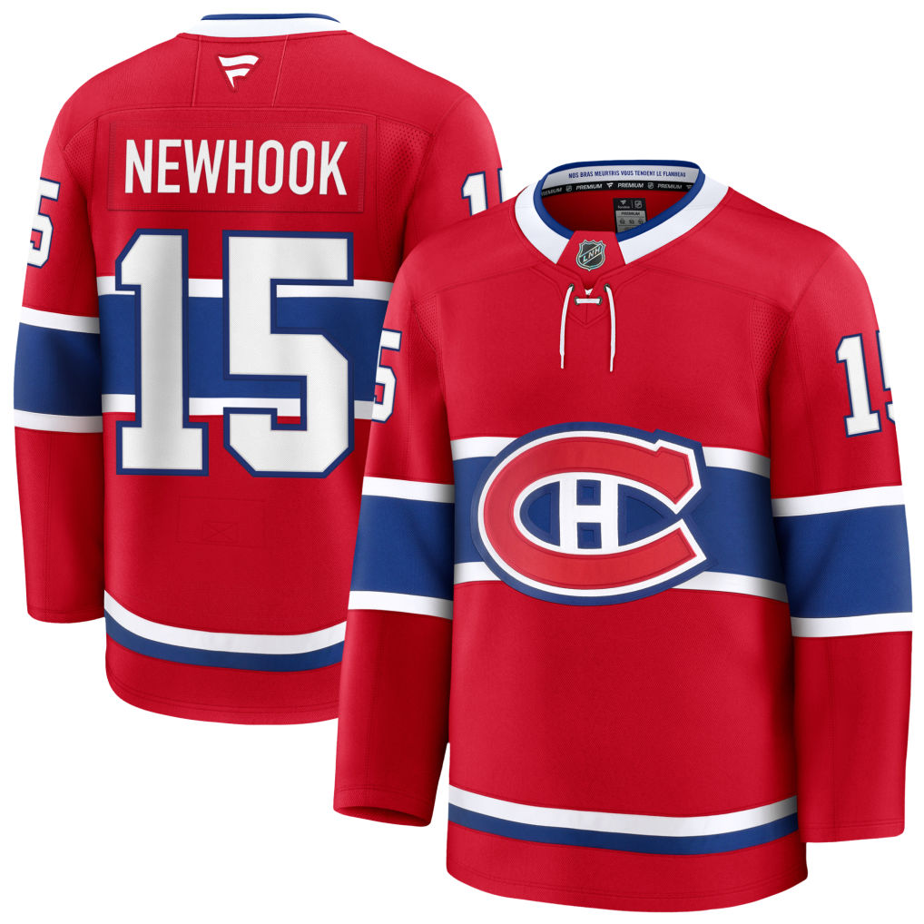 PRE-ORDER - Alex Newhook Autographed Fanatics Premium Jersey