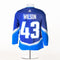Tom Wilson Signed 2022 NHL All-Star Game adidas Jersey with 1st ASG Note
