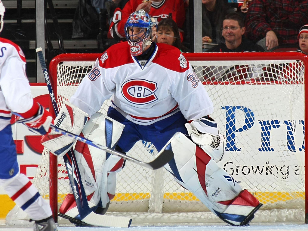 PRE-ORDER - Marc Denis Autographed 8x10 Photo - Action (Montreal)