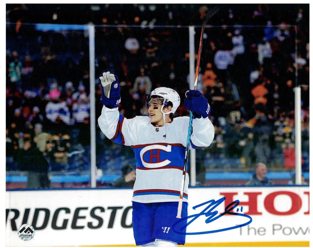 Brendan Gallagher Autographed 16x20 Photo - Winter Classic Goal Celebration