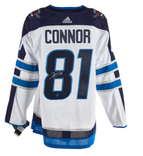 Kyle Connor Autographed White Adidas Authentic Jersey