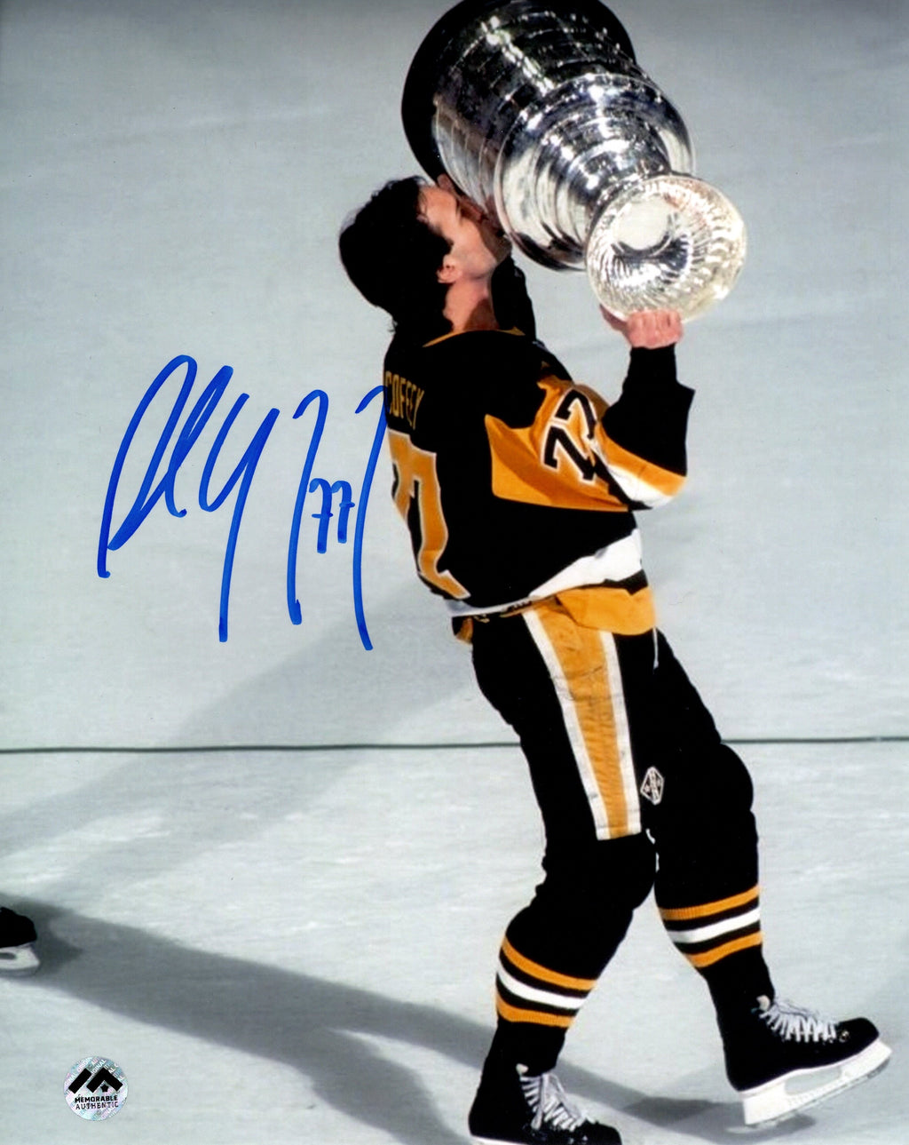 Paul Coffey Autographed 8x10 Photo - Stanley Cup – Memorable Authentic