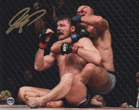 Georges St-Pierre (GSP) Autographed 8x10 Photo - Last Fight