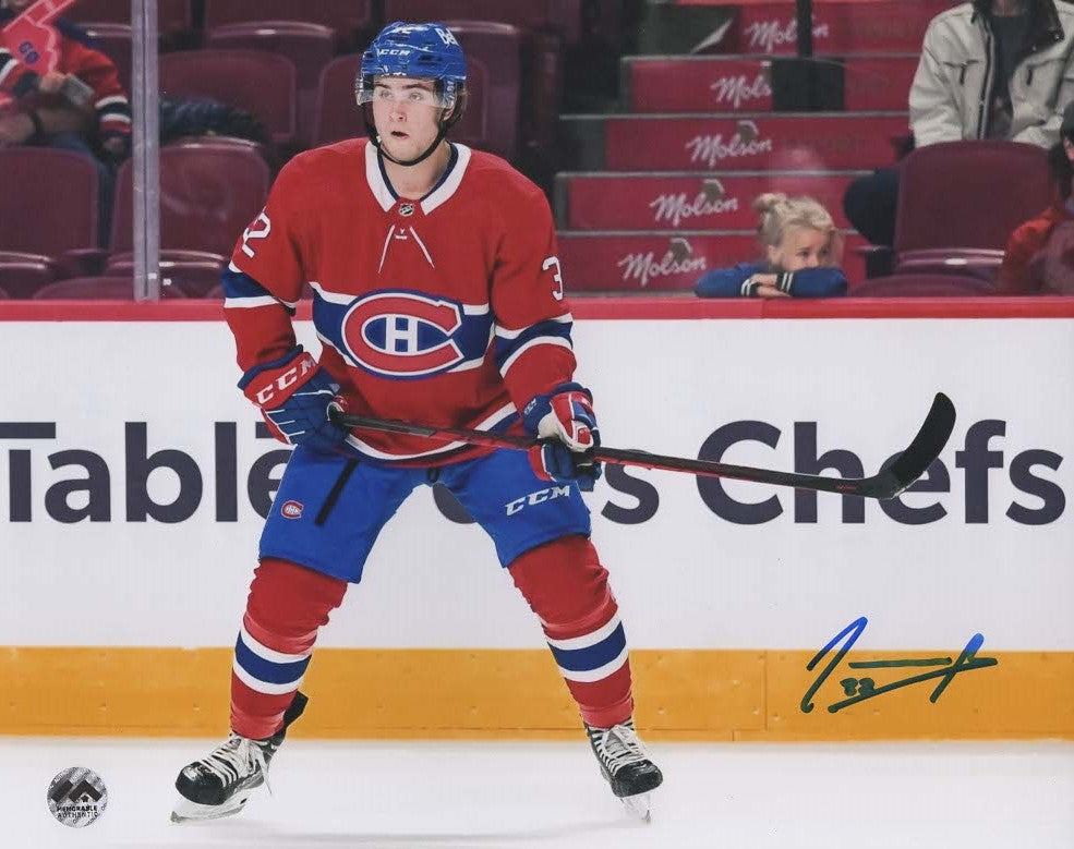 Joshua Roy Autographed 8x10 Photo - Montreal Canadiens (1)