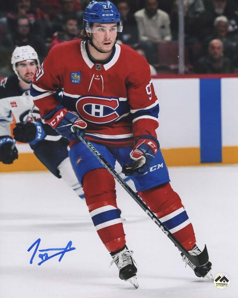 Joshua Roy Autographed 8x10 Photo - Montreal Canadiens (4)