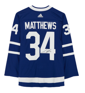 Auston Matthews Autographed Adidas Authentic Jersey