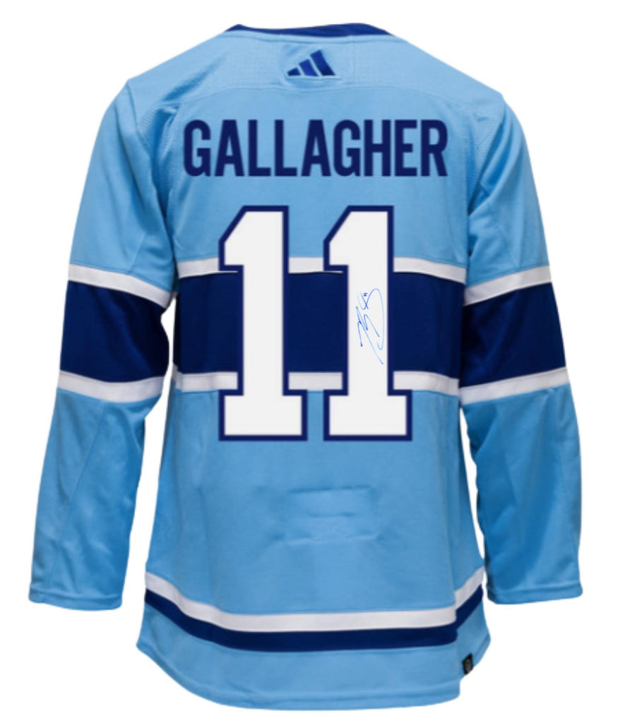 Brendan Gallagher Autographed Adidas Authentic Jersey - Reverse Retro 2.0