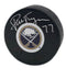 Pierre Turgeon Autographed Puck - Logo