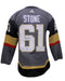 Mark Stone Autographed Grey Adidas Authentic Jersey
