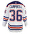 Jack Campbell Autographed White Adidas Authentic Jersey