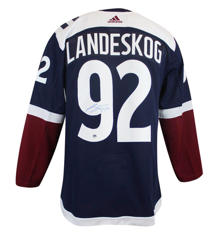 Gabriel Landeskog Autographed Alternate Adidas Authentic Jersey