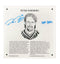 Peter Forsberg Autographed & Inscribed NHL Legends HOF Plaque