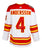 Rasmus Andersson Autographié White Calgary Flames Adidas Authentic chandail