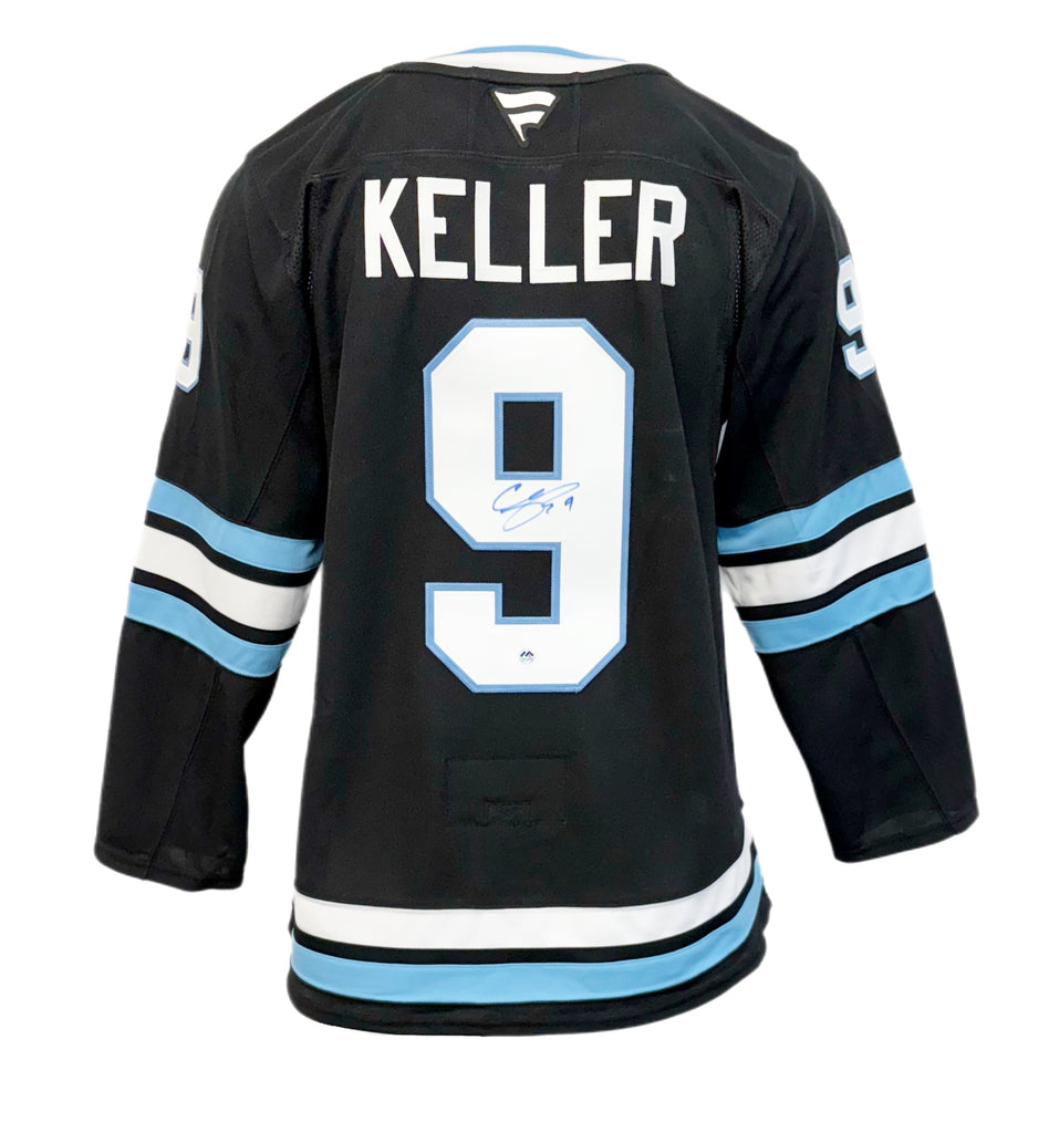 Clayton Keller Autographié Utah Hockey Club Fanatics Premium chandail