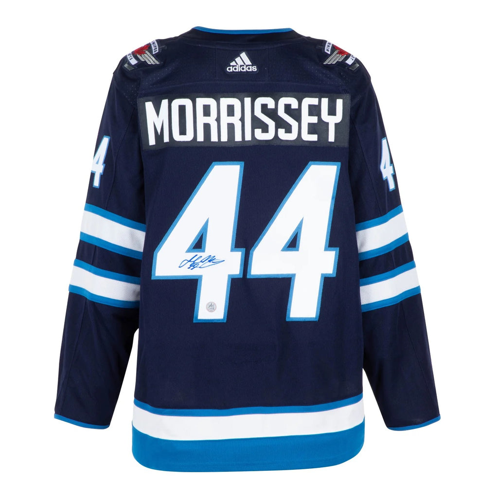 Josh Morrissey Autographié Winnipeg Jets Adidas Authentic chandail