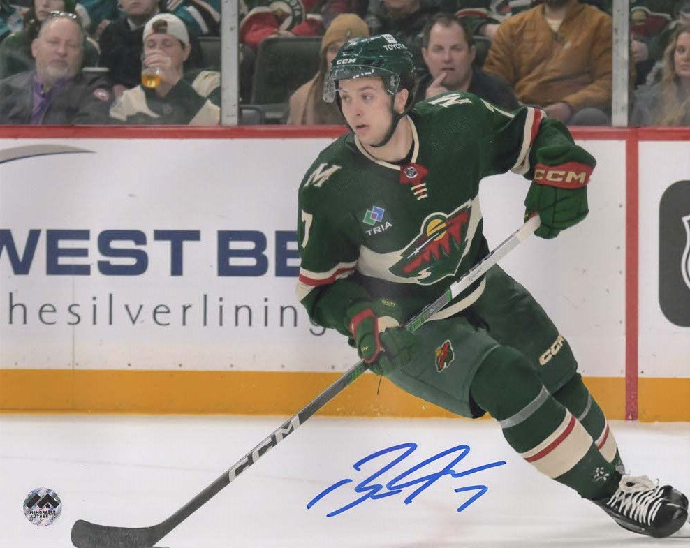 Brock Faber Autographié Photo 8x10 - Action