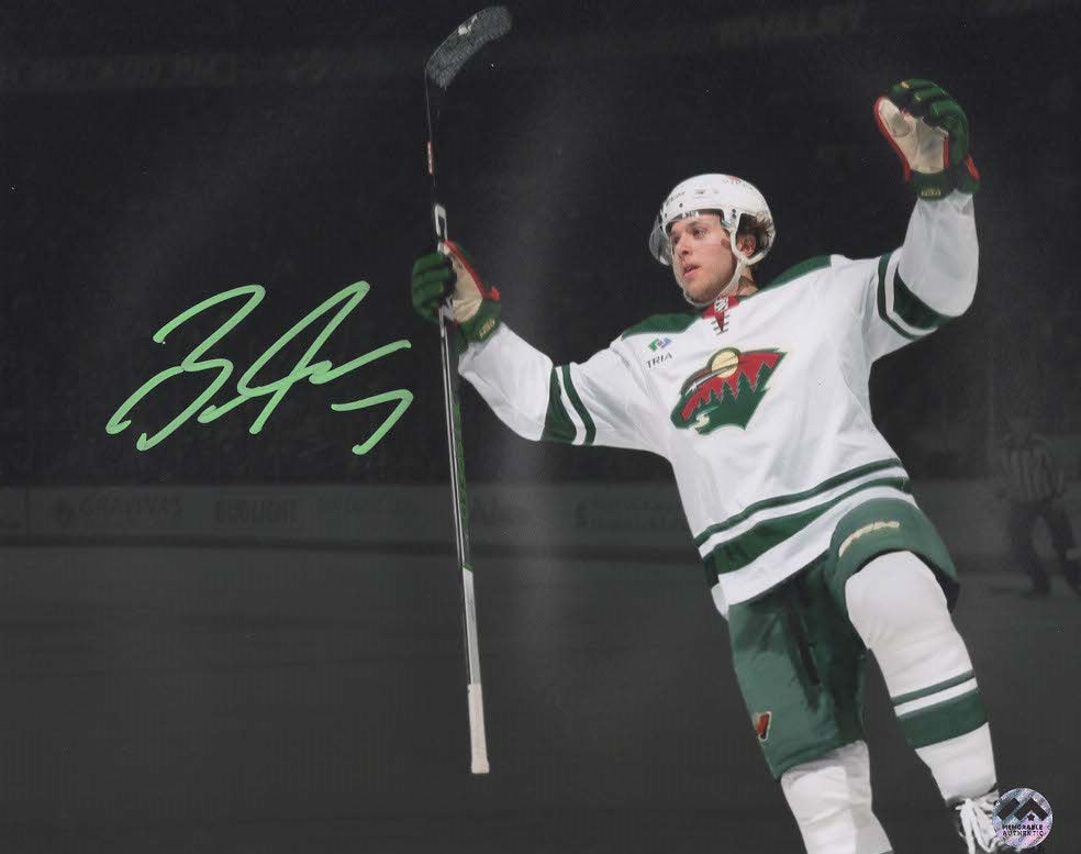 Brock Faber Autographié Photo 8x10 - Célébration (BW)