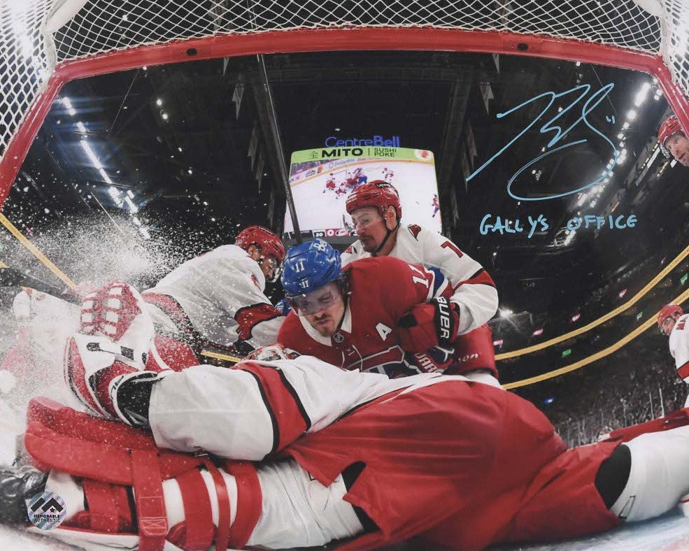 Brendan Gallagher Autographié & Photo gravée 8x10 - Vue sur le net