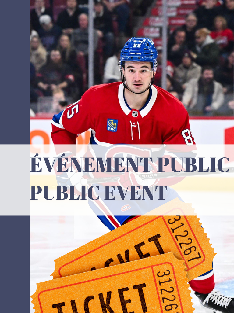 BILLET ÉVÉNEMENT PUBLIC / PUBLIC SIGNING TICKET - ALEXANDRE TEXIER
