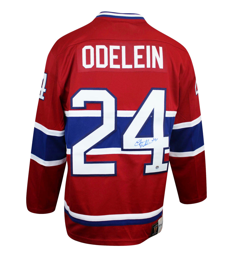 Lyle Odelein Autographié Réplique de Fanatics chandail