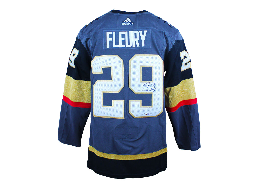 Marc-André Fleury Autographié Adidas gris authentique chandail